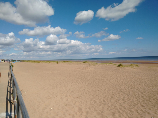 A walk along the prom - Sutton on Sea