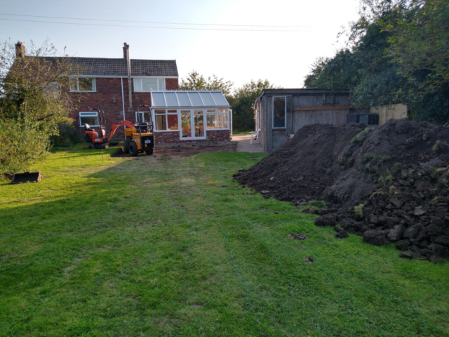 New mountain taking shape