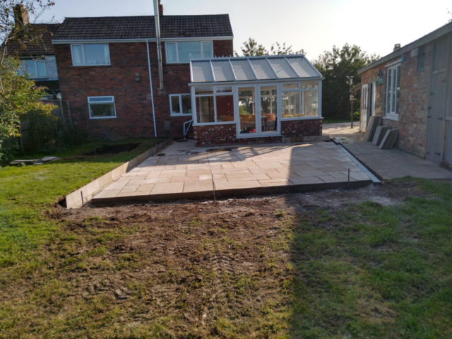 Slab laying