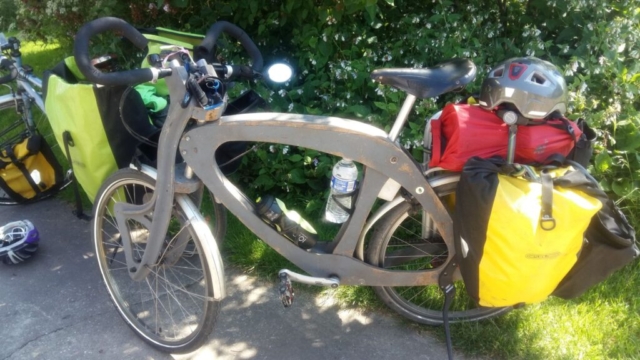 Plywood bike