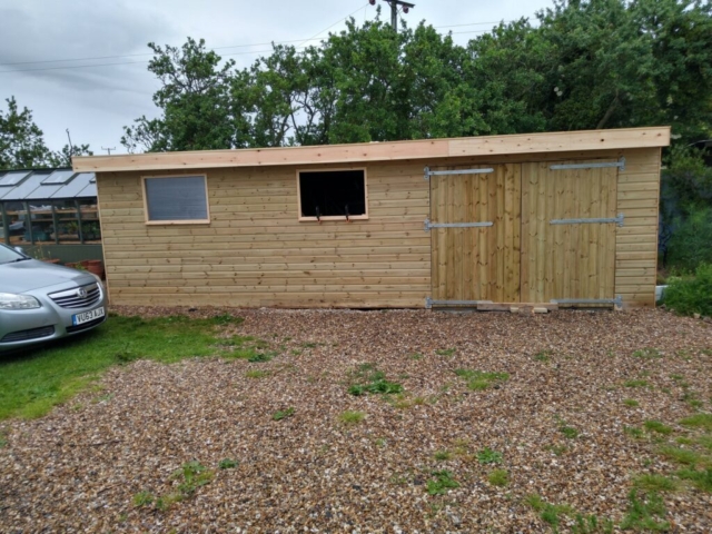 Complete! (Except for a coat of creosote)