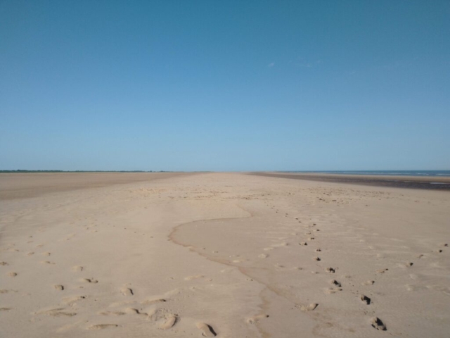 Empty beach