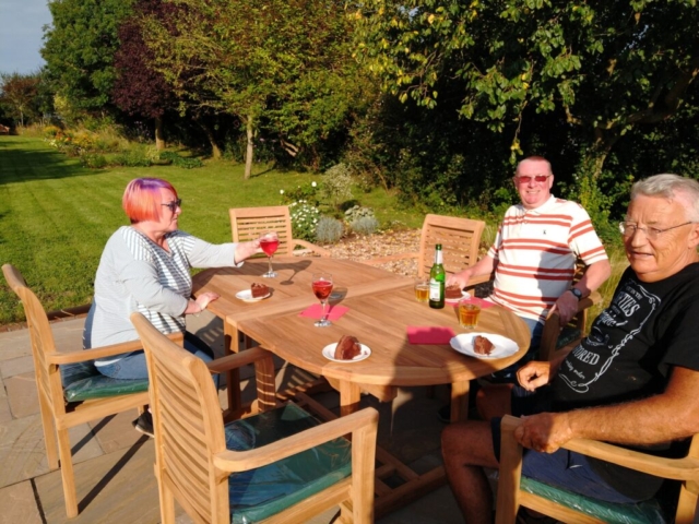 New table and chairs