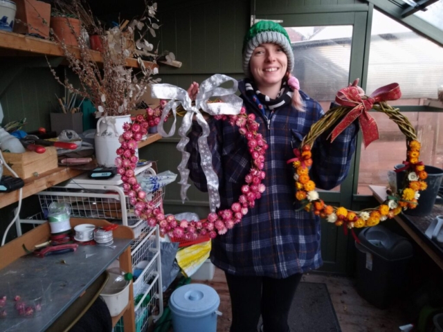 Finished wreaths