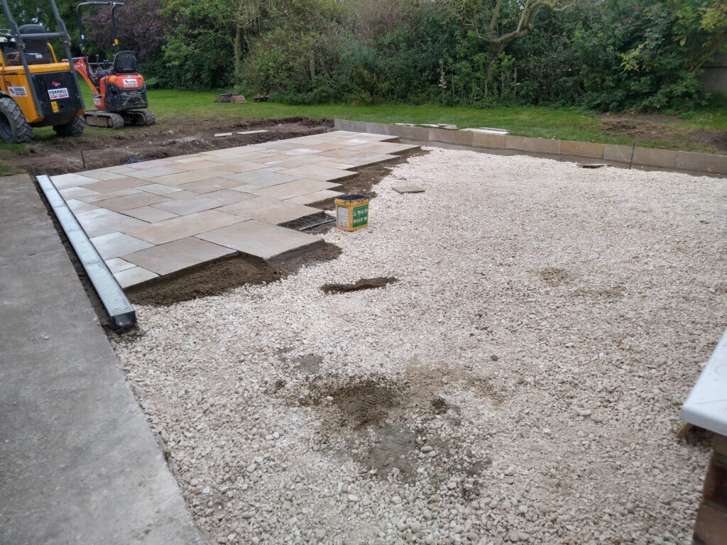 Slabs going down