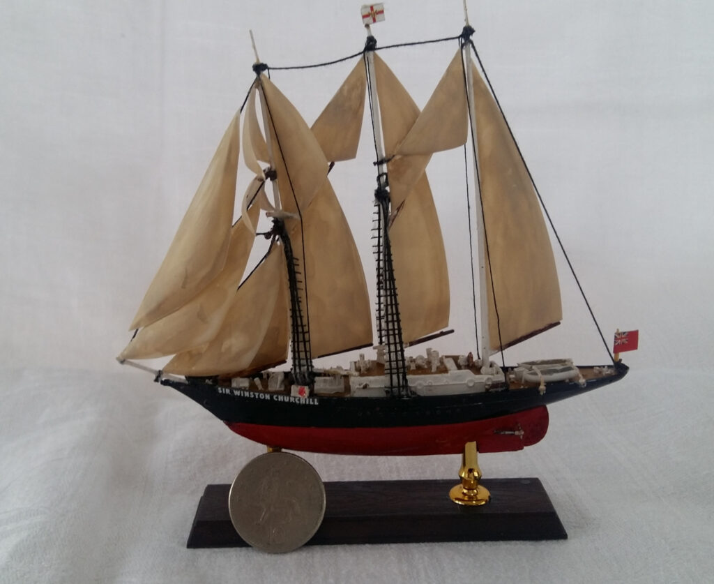 Model of Sir Winston Churchill