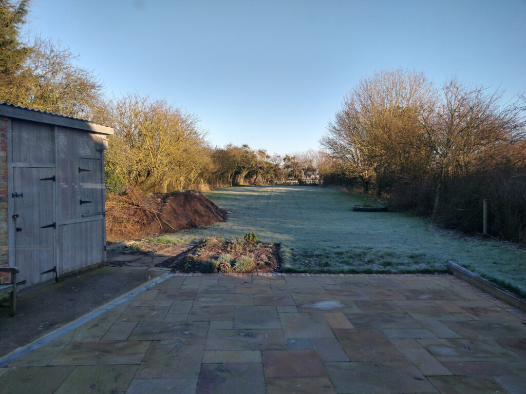 Bright and frosty