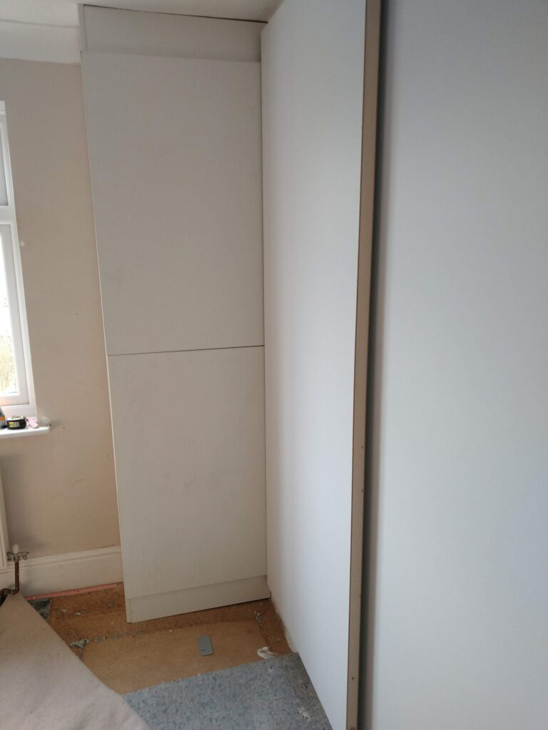 Cupboard built