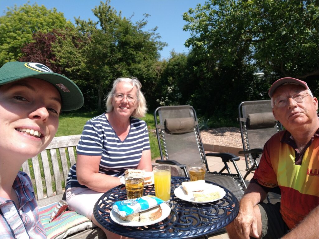 Alfresco lunch