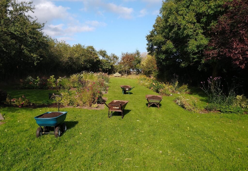 wheelbarrows